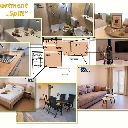 Tayla-Apartment Vodice Exterior foto